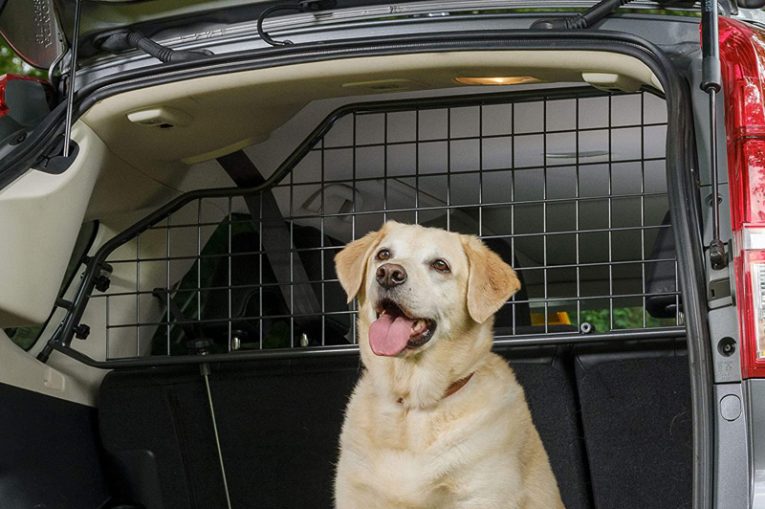 VINGO grille pour chien voiture largeur réglable barrière universelle Avec 3 barbelés kit